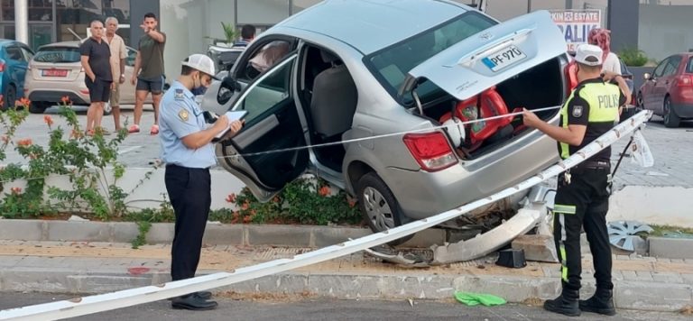 Gazimağusa’da feci kaza.. 62 Yaşındaki Barışer yaşamını yitirdi