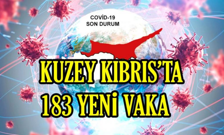 163’ü yerel 183 pozitif vakaya rastlandı
