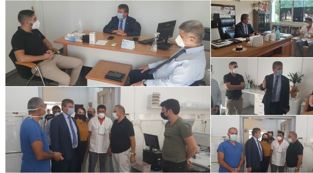 Üstel:Güzelyurt Sağlık Merkezi ve Cengiz Topel Hastanesi Laboratuvarlarında daha çağdaş yeni dönem başlıyor