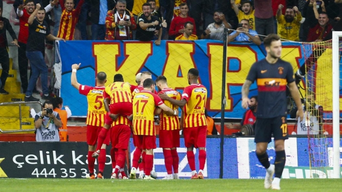 Galatasaray'a Kayseri'de soğuk duş