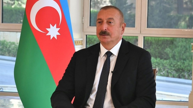 Aliyev'den 'Karabağ' mesajı: Sorunun barış yoluyla çözülmesi için tüm yolları kullandık