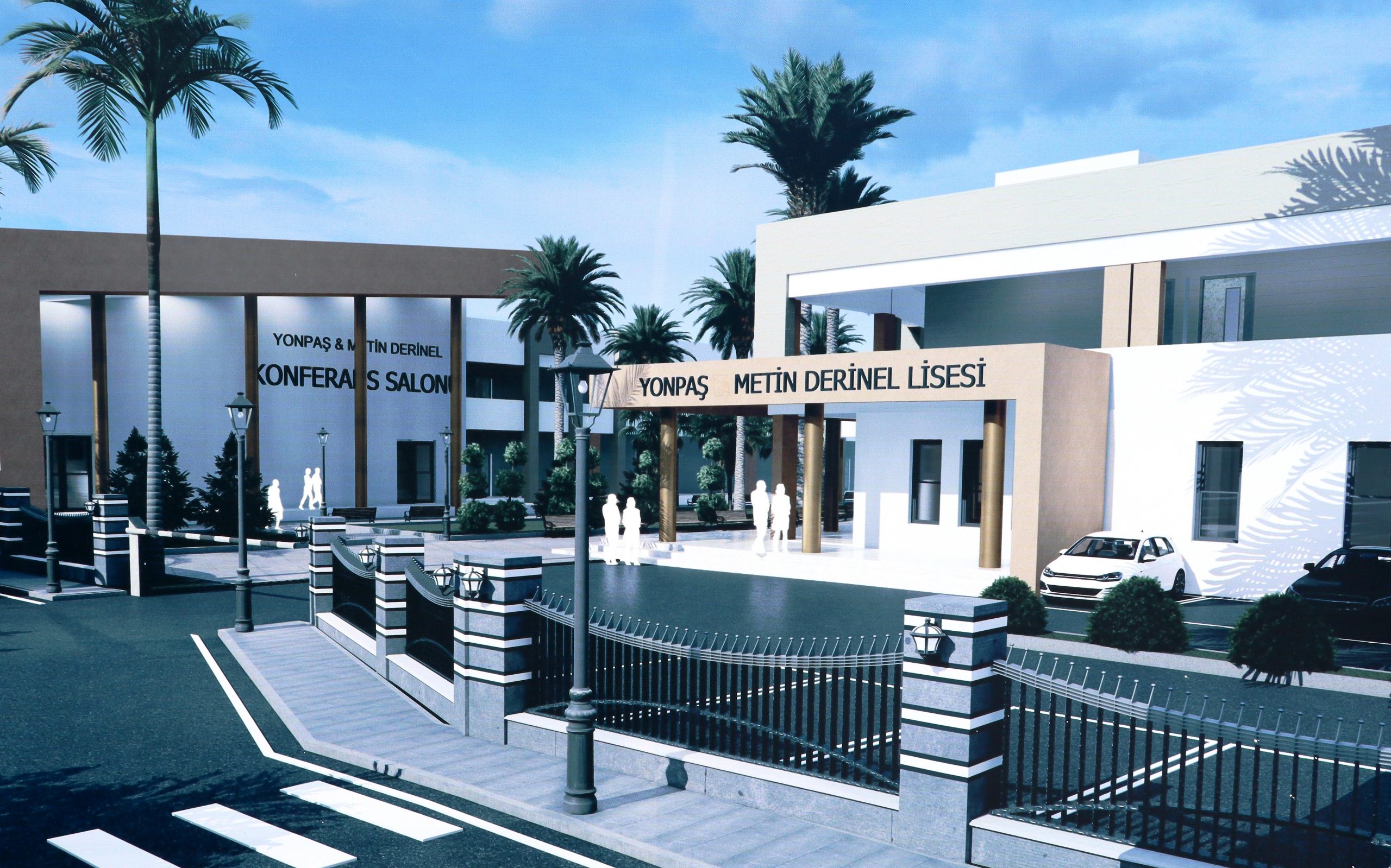 Yonpaş Metin Derinel Lisesi temeli atıldı