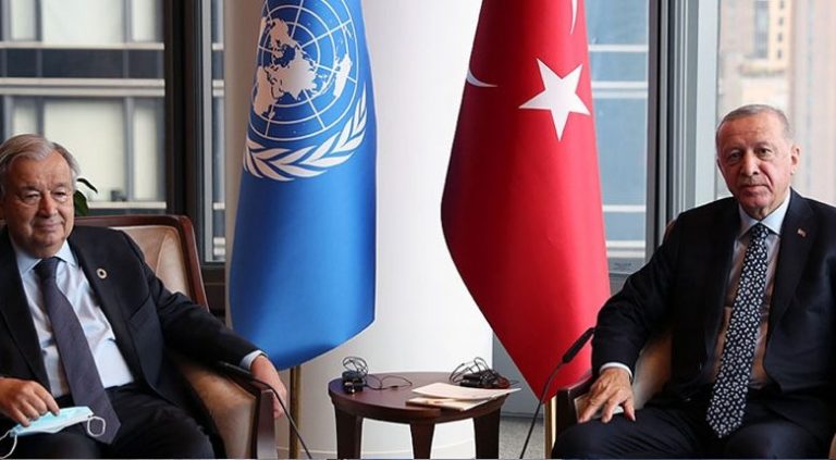 TC Cumhurbaşkanı Erdoğan, BM Genel Sekreteri Guterres’i kabul etti