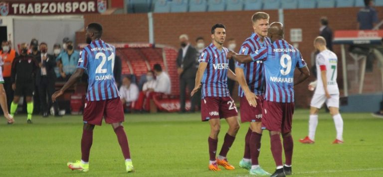 Trabzonspor evinde zorlanıyor