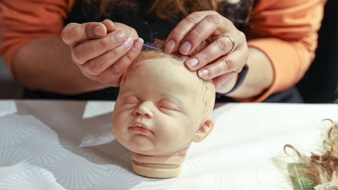 Isısı insana geçen 'reborn bebekler'