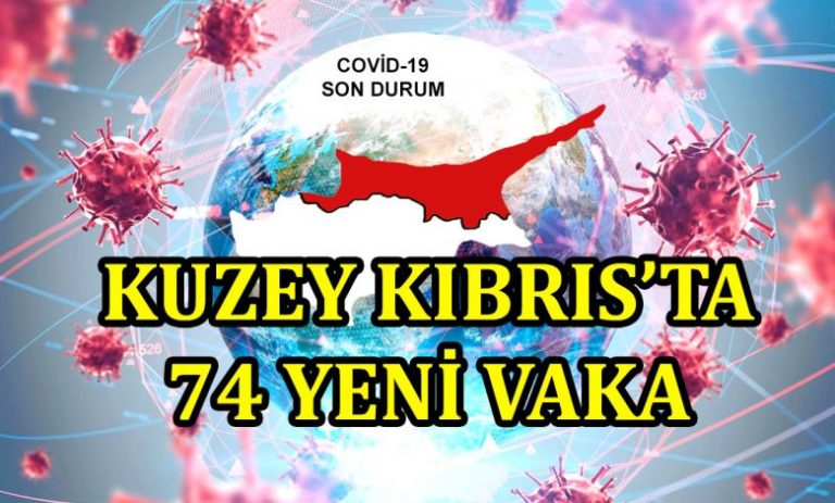 57’si yerel, 74 pozitif vakaya rastlandı,1 kişi vefat etti