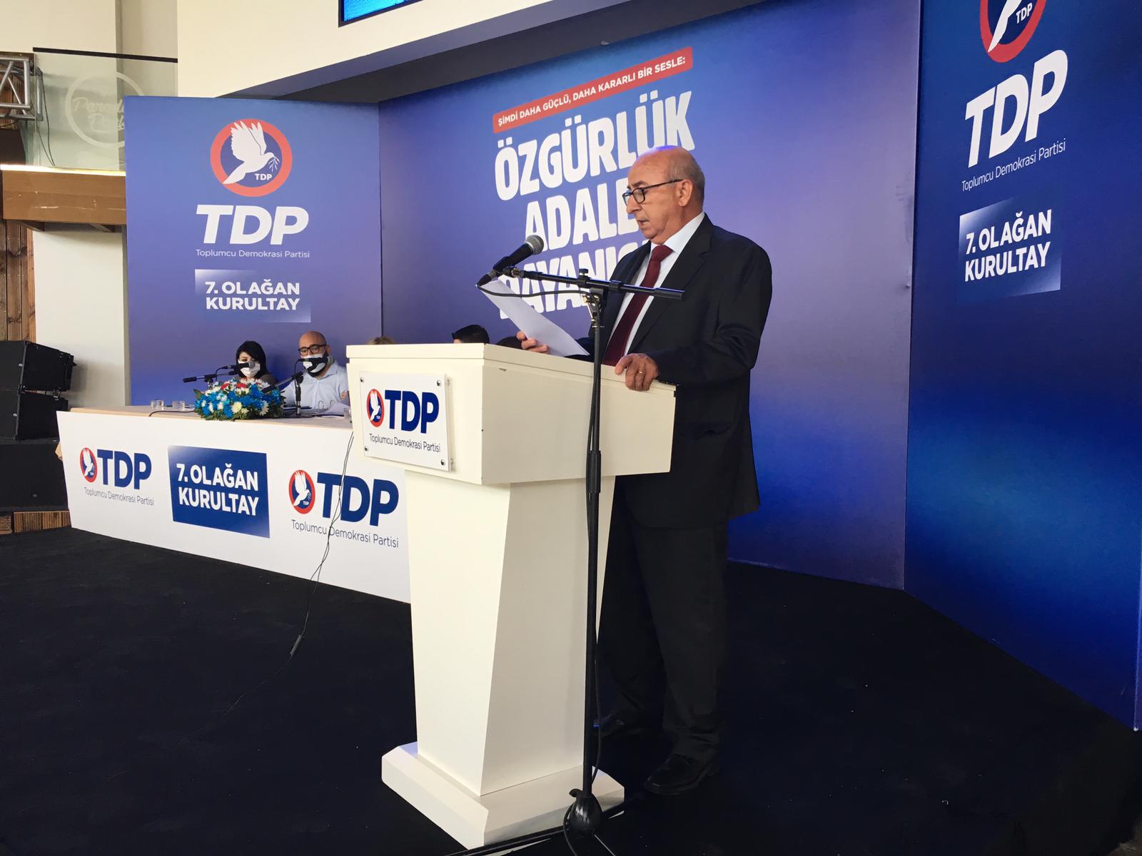 TDP’de Özyiğit yeniden genel başkan