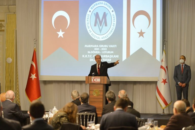 Cumhurbaşkanı Tatar: Yeni siyaset, Kıbrıs’ta yeni bir aşamadır, federal modele kapılar kapandı