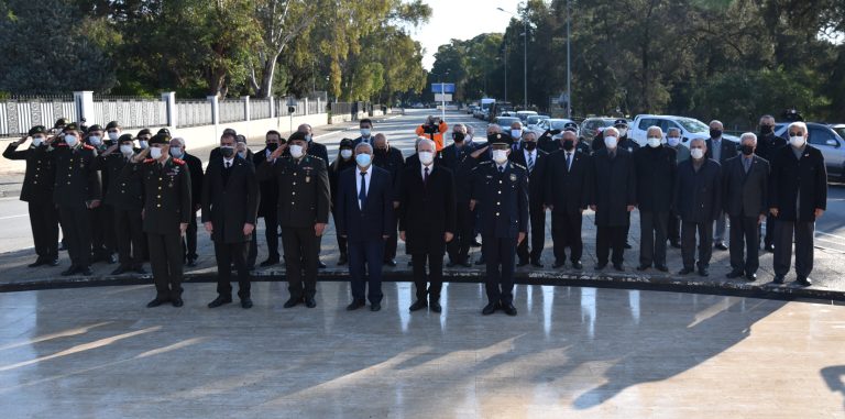 27-28 Ocak İngiliz Sömürge İdaresine Karşı Direniş’in 64’üncü Yıl Dönümü nedeniyle tören düzenlendi