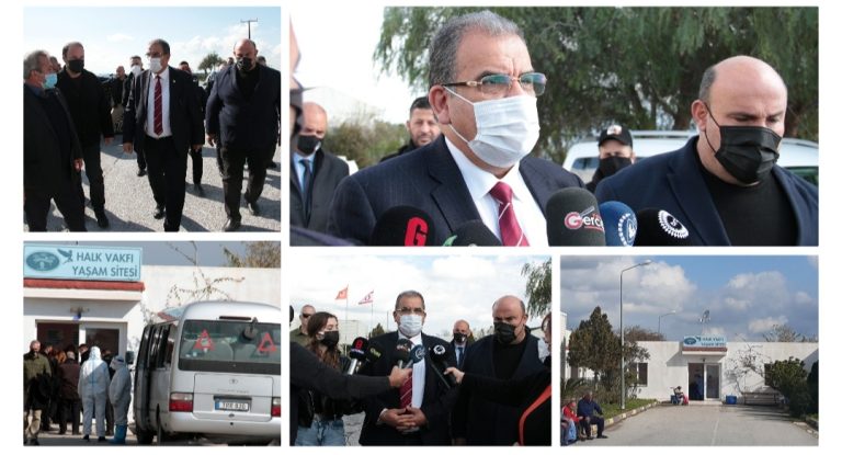 Başbakan Sucuoğlu, Halk Vakfı Yaşlılar Sitesi’ni ziyaret etti