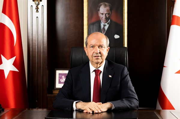 Cumhurbaşkanı Ersin Tatar: Kıbrıs, eski Kıbrıs değil. Doğu Akdeniz, eski Doğu Akdeniz hiç değil!