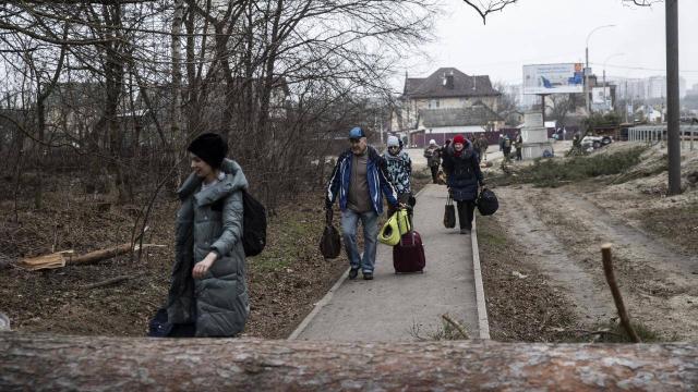 Ukrayna’dan gün içinde 3 bin 846 kişi tahliye edildi