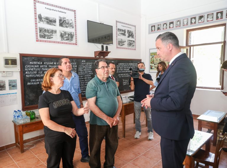 Kayalar, TİKA tarafından yenilenen Muratağa-Atlılar-Sandallar Şehitleri Müzesi’ni ziyaret etti