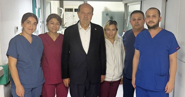 Cumhurbaşkanı Tatar, TEKNOFEST’te yaralanan kişileri ziyaret etti