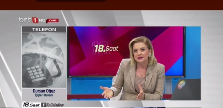 İçişleri Bakanı Oğuz BRT’ye konuṣtu:”Çaresiz oturup, inşaat sektörünü kapatıp bekleyelim mi?”