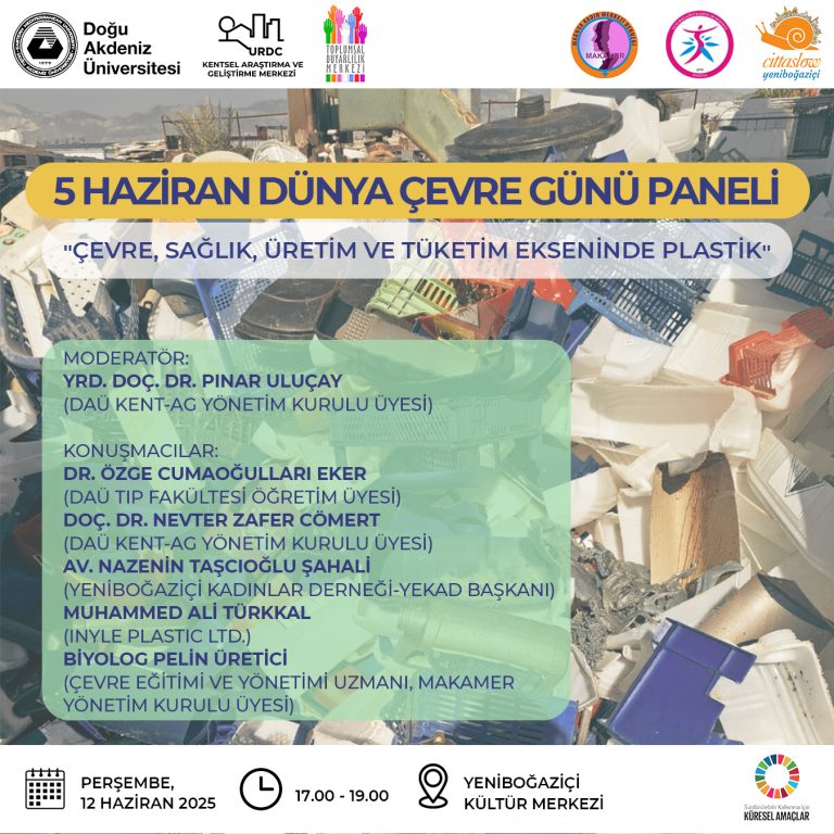 DAÜ, 5 Haziran Dünya Çevre Günü sebebiyle panel düzenliyor