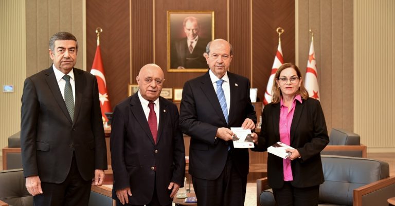 Cumhurbaşkanı Tatar, Türk Edebiyatı Vakfı Başkanı Serhat Kabaklı’yı kabul etti