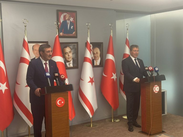 Türkiye Cumhurbaşkanı Yardımcısı Cevdet Yılmaz KKTC’de