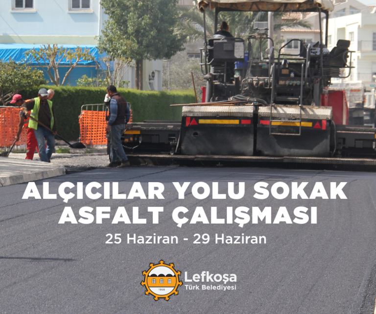 LTB, yarından itibaren Dumlupınar bölgesinde asfaltlama yapacak
