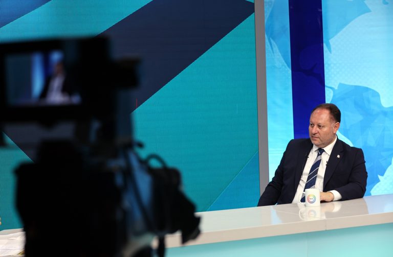 Öztürkler Kazakistan temaslarını BRT’de değerlendirdi
