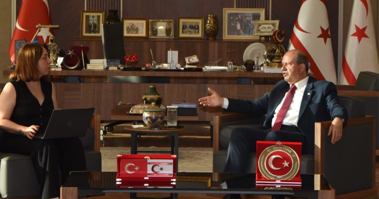 Cumhurbaşkanı Tatar: “İki devletli siyaseti sürdürüyoruz, New York’a işbirliği odaklı bir toplantı için gidiyoruz”