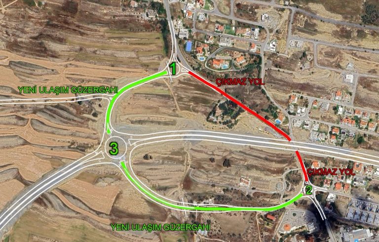 Karayolları Dairesi’nden Lefkoşa Kuzey Çevre yolu duyurusu