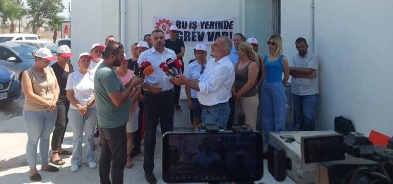 Kamu-İş, Tangül Ünal Çağıner Vakfı Sevgi Evleri’nde uyarı grevine gitti