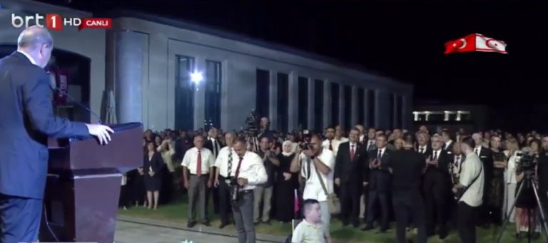 Cumhurbaşkanlığı Yerleşkesi’nde Barış ve Özgürlük Bayramı Resepsiyonu düzenlendi