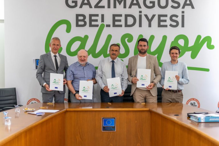 AB Mağusa Atık Su Arıtma Tesisi’nin altyapısını finanse ediyor