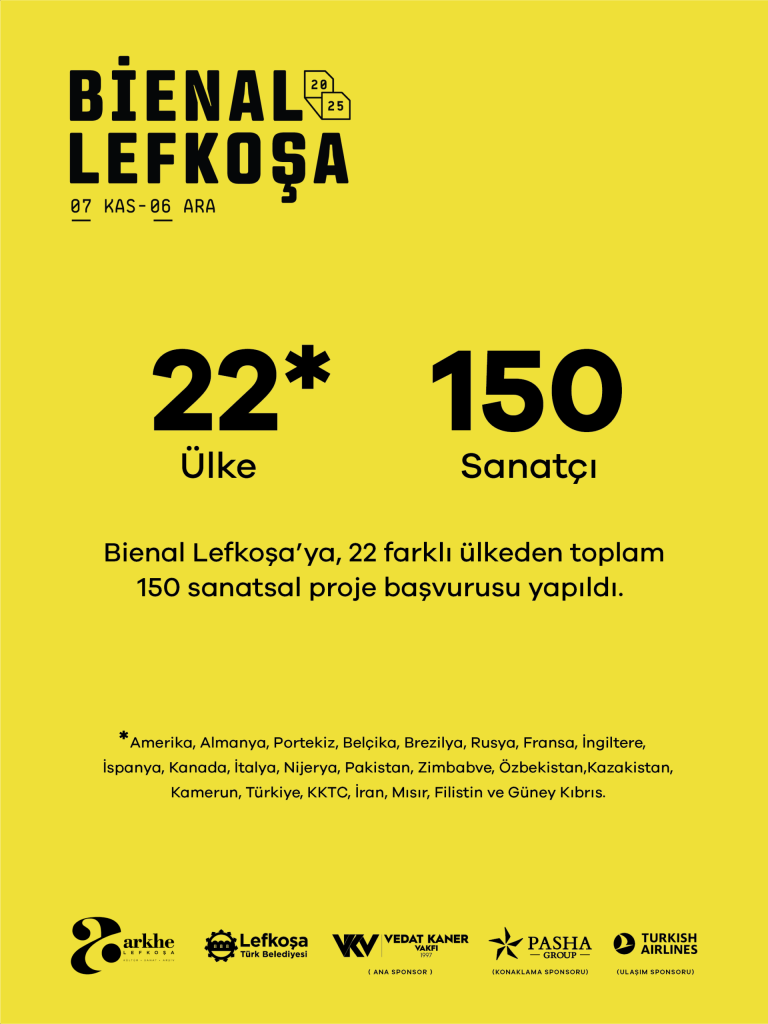 Bienal Lefkoşa’ya 22 ülkeden 150 başvuru yapıldı