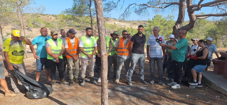 Kalkanlı Piknik Alanı’nda çevre etkinliği düzenlendi
